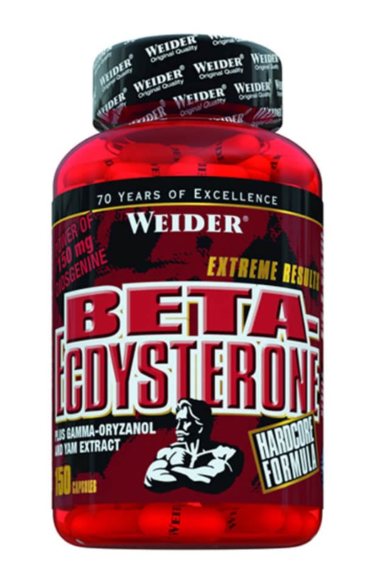 Weider Beta-Ecdysterone - pentru cresterea masei musculare - 150 cps